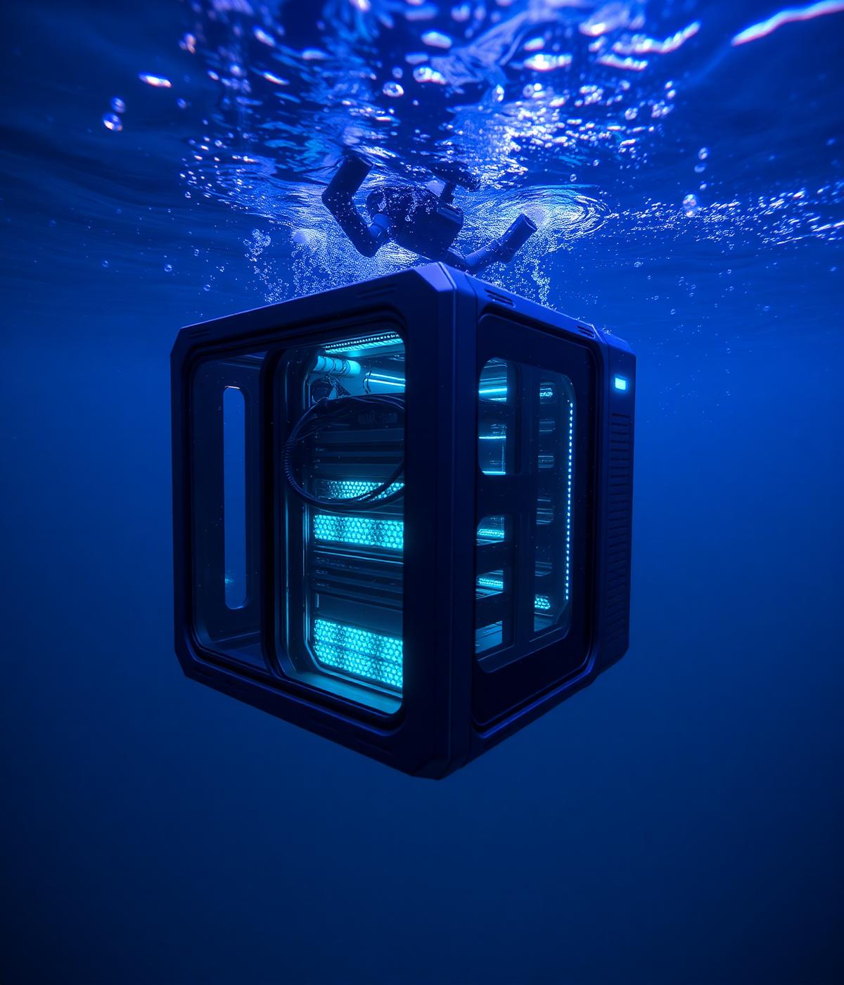 Submerged SeaCloud compute pod